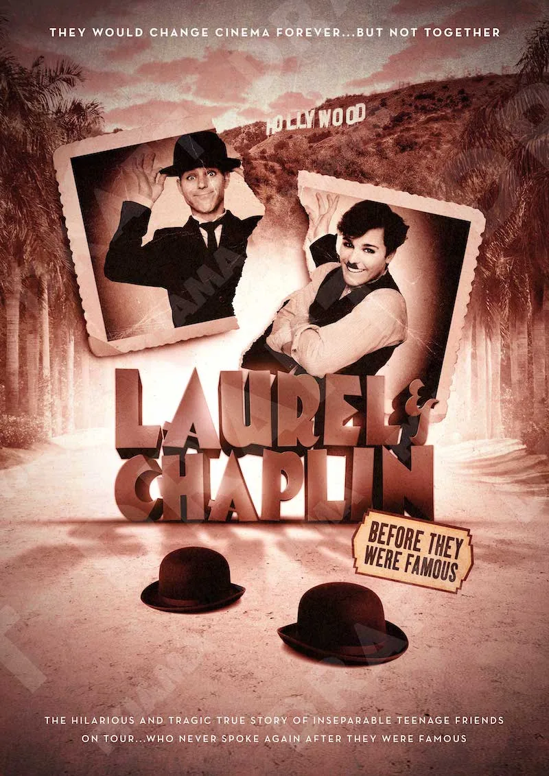 Laurel & Chaplin: The Feud key artwork