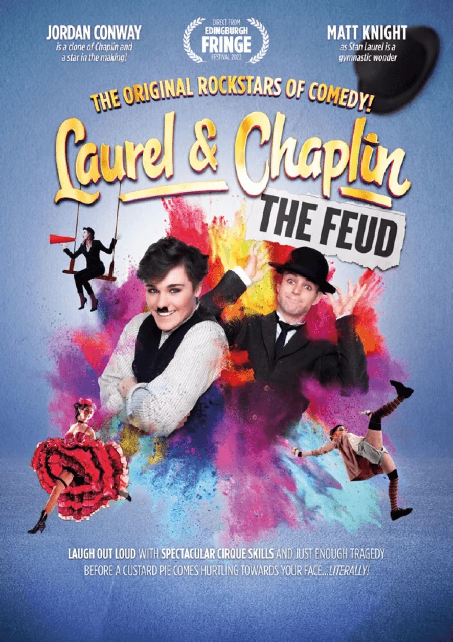 Laurel & Chaplin: The Feud poster