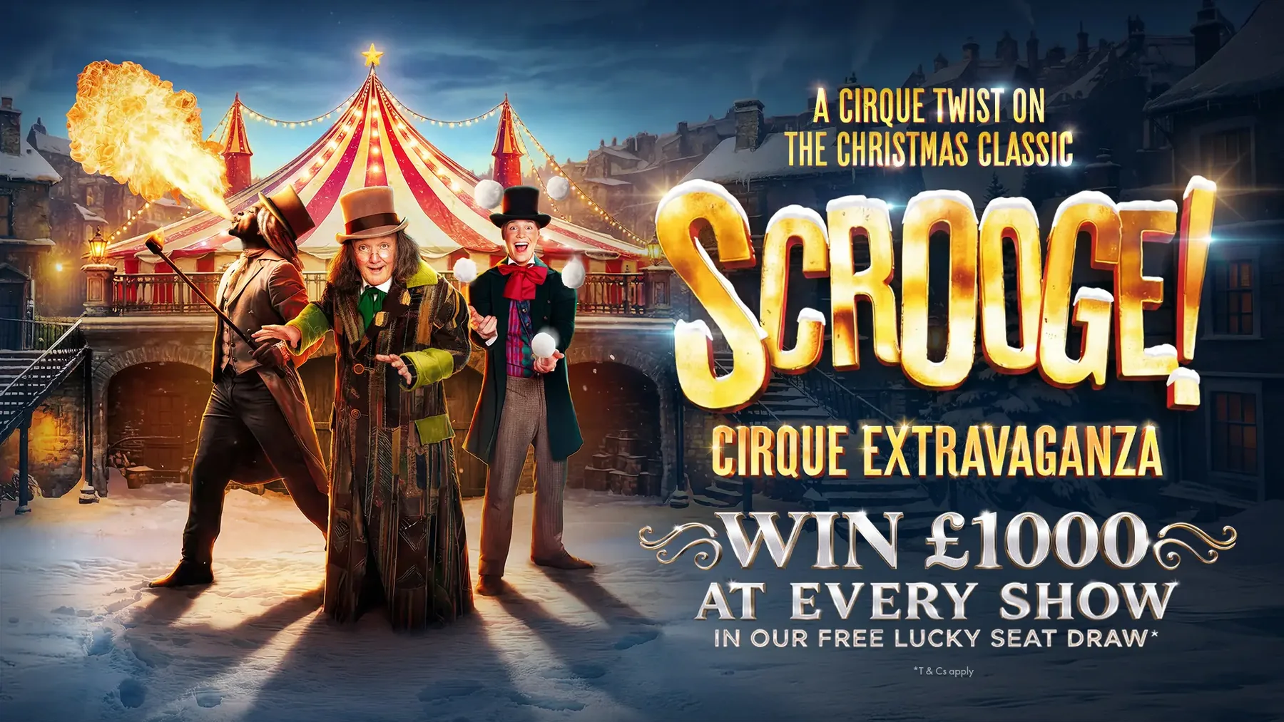 Scrooge: Cirque Extravaganza